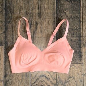 Aerie Peach Seamless Bralette